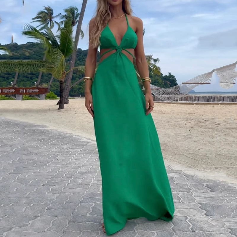 Vestido Feminino Para Praia - Occo